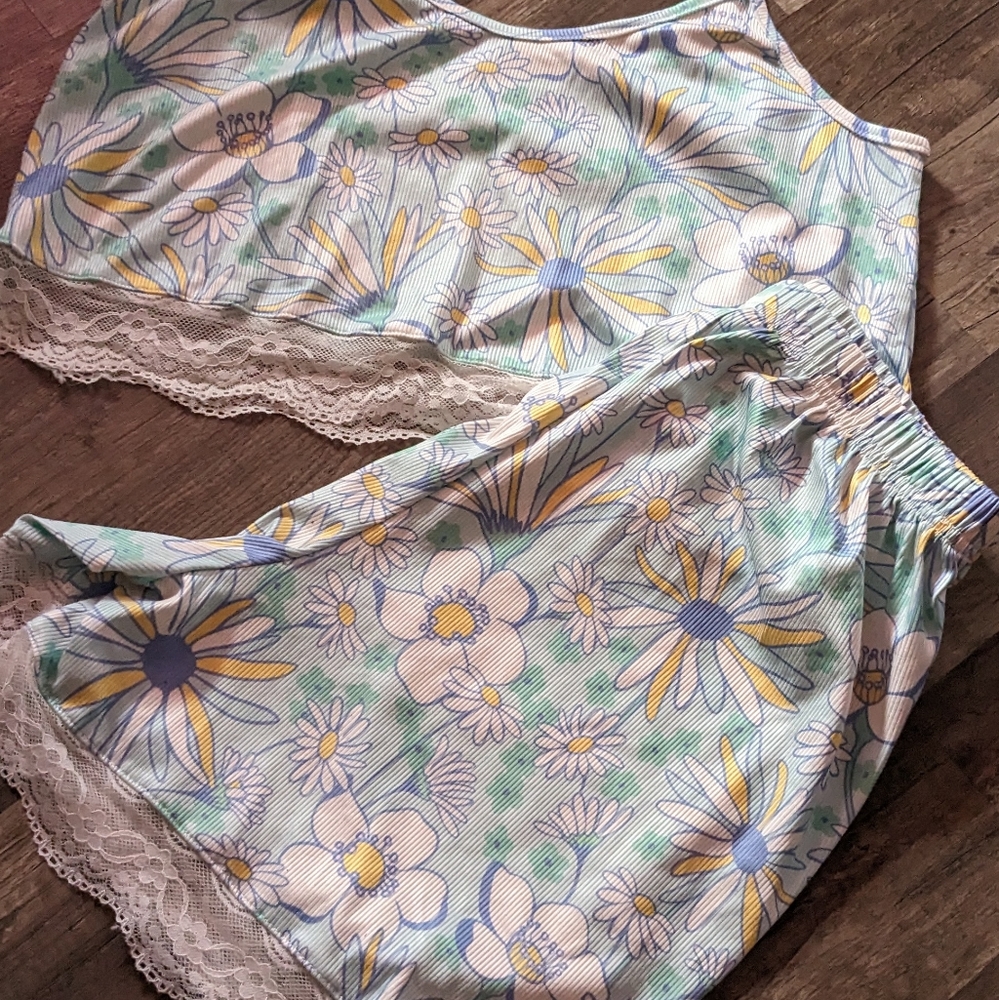 Floral PJ set